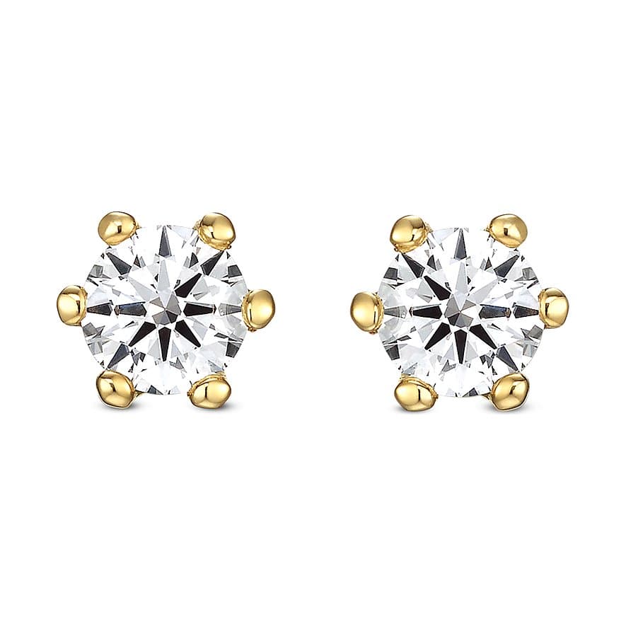 CHRIST Solitaire Ohrstecker 81472181